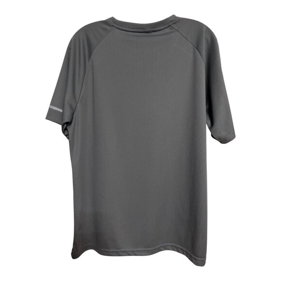 BOYZN Men's Size L (USA) Athletic T-Shirts – Olive Green & Gray – Reflective Str - Picture 4 of 7